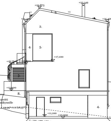 Mustanlahdentie_julkisivu_pohjoiseen
