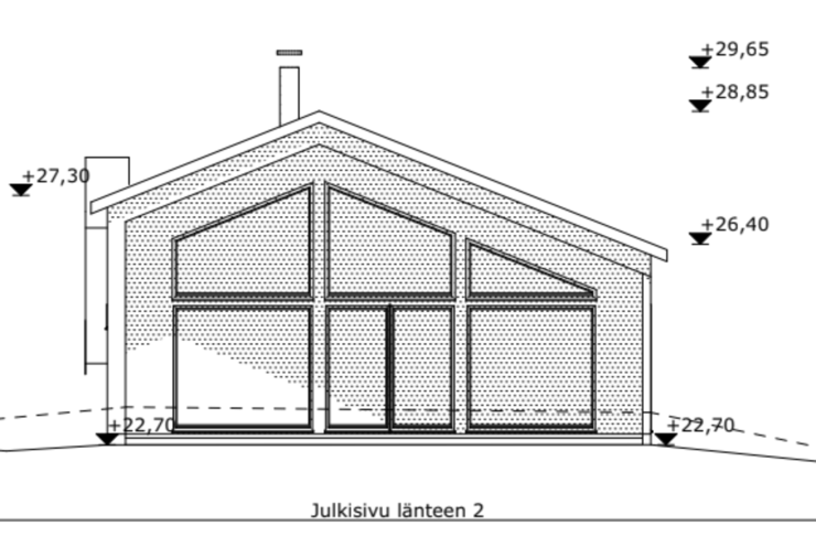 Suurpelto, Espoo_julkisivu_länteen