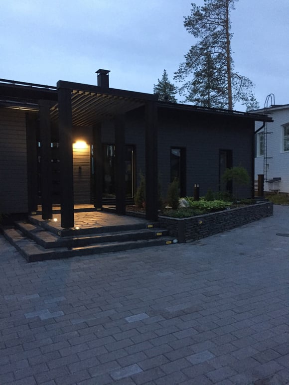 Stonelement Slate ympärikiertävä porras