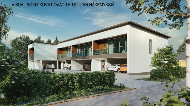 Puolarniitynkuja julkisivu