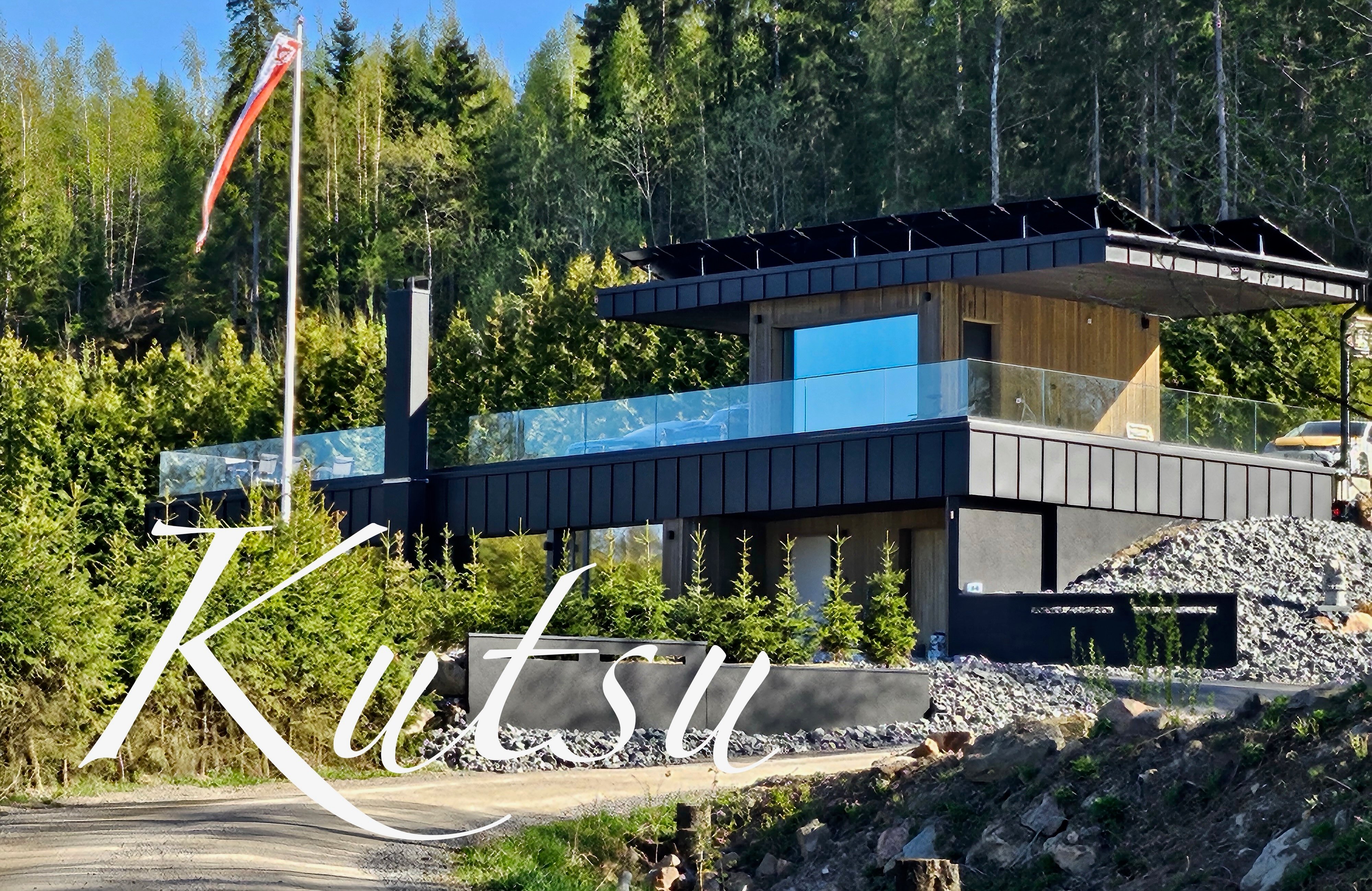 Upea Passiivikivitalo Längelmäveden rannassa Kangasalla